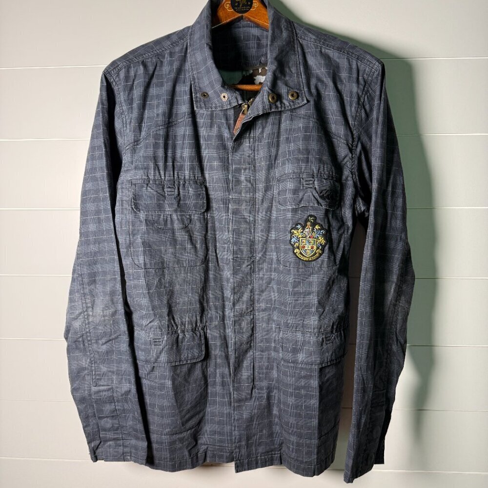 Canterbury of New Zealand (Rugby Brand) Jacket, Size Large, Snap and Zip Closure